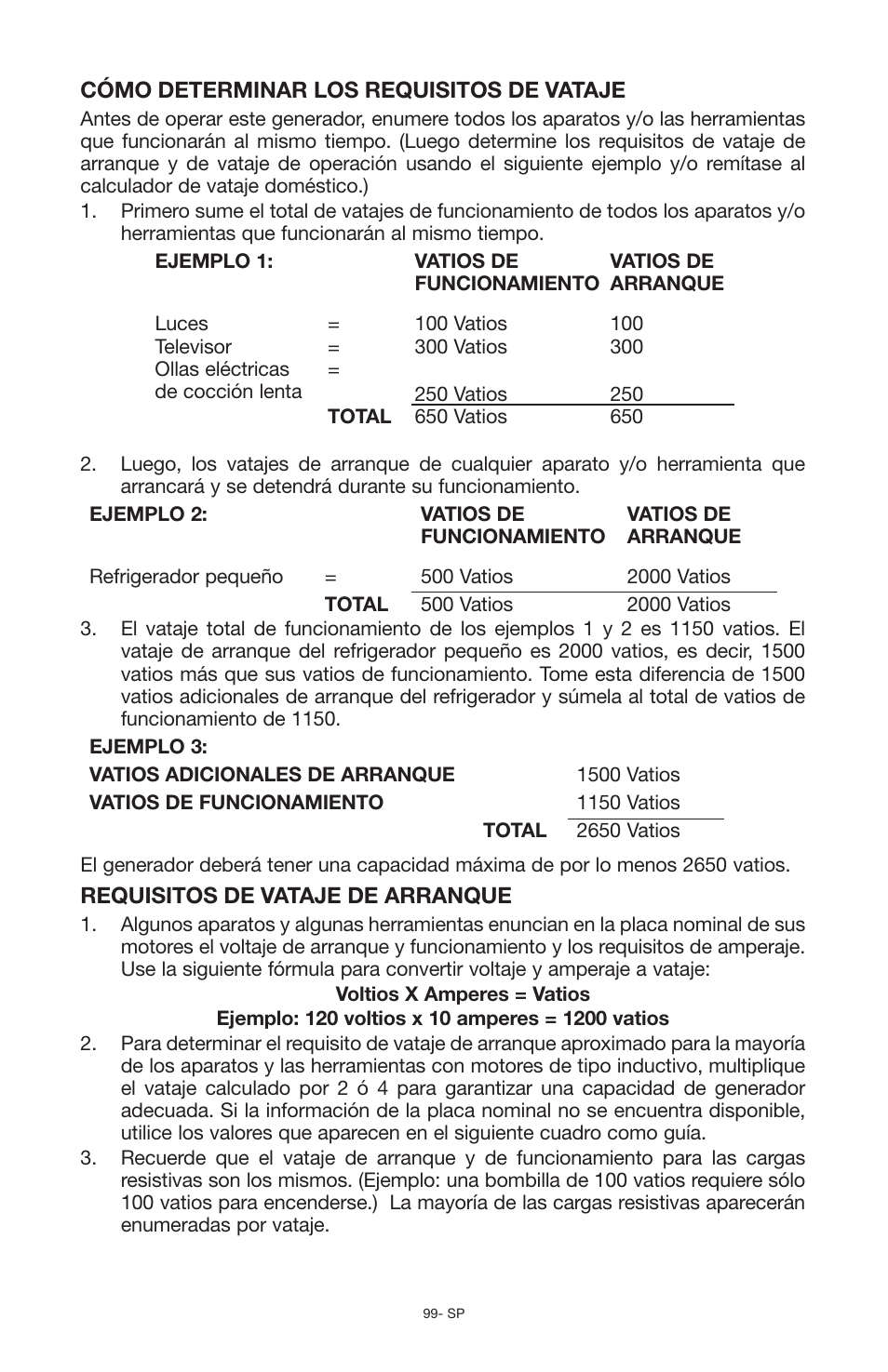 Porter-Cable PCG6500 User Manual | Page 99 / 112