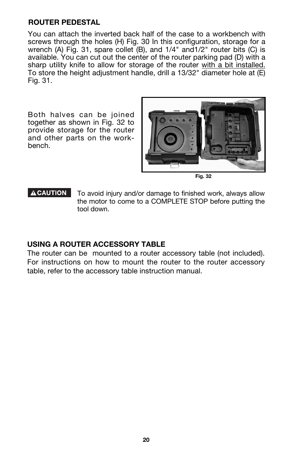 Porter-Cable 891 User Manual | Page 20 / 23