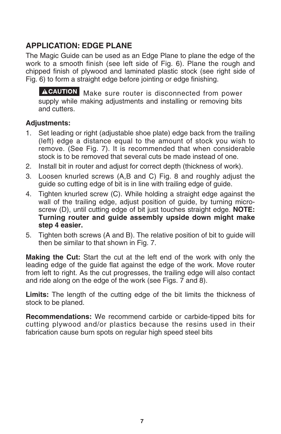 Porter-Cable 5043 User Manual | Page 7 / 15