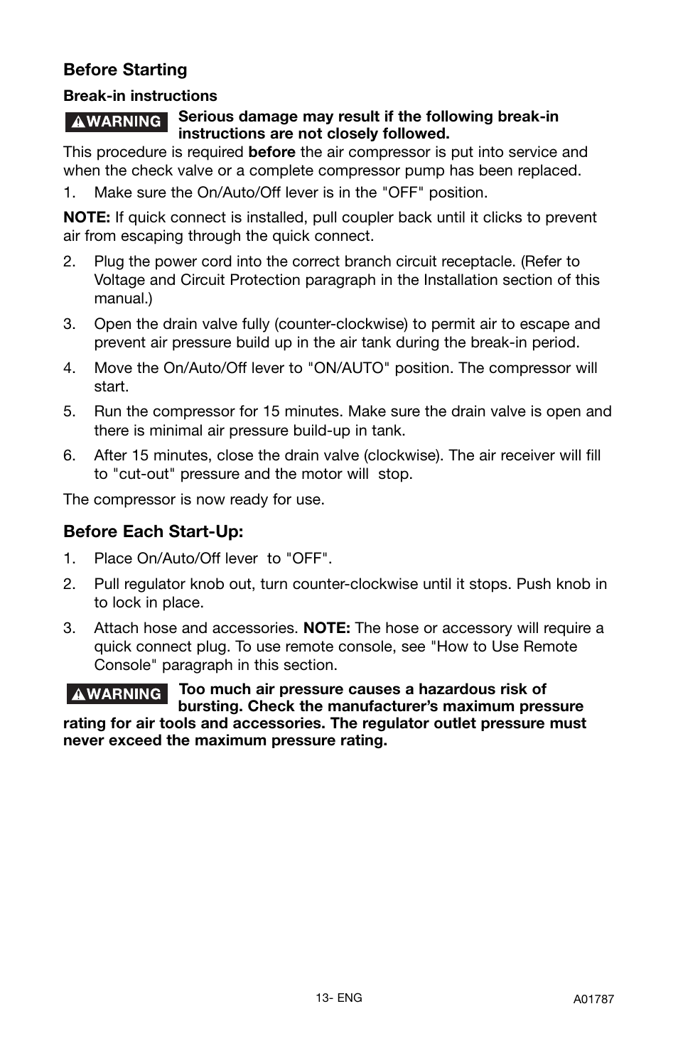 Porter-Cable JOB BOSS CFFC350B User Manual | Page 13 / 24