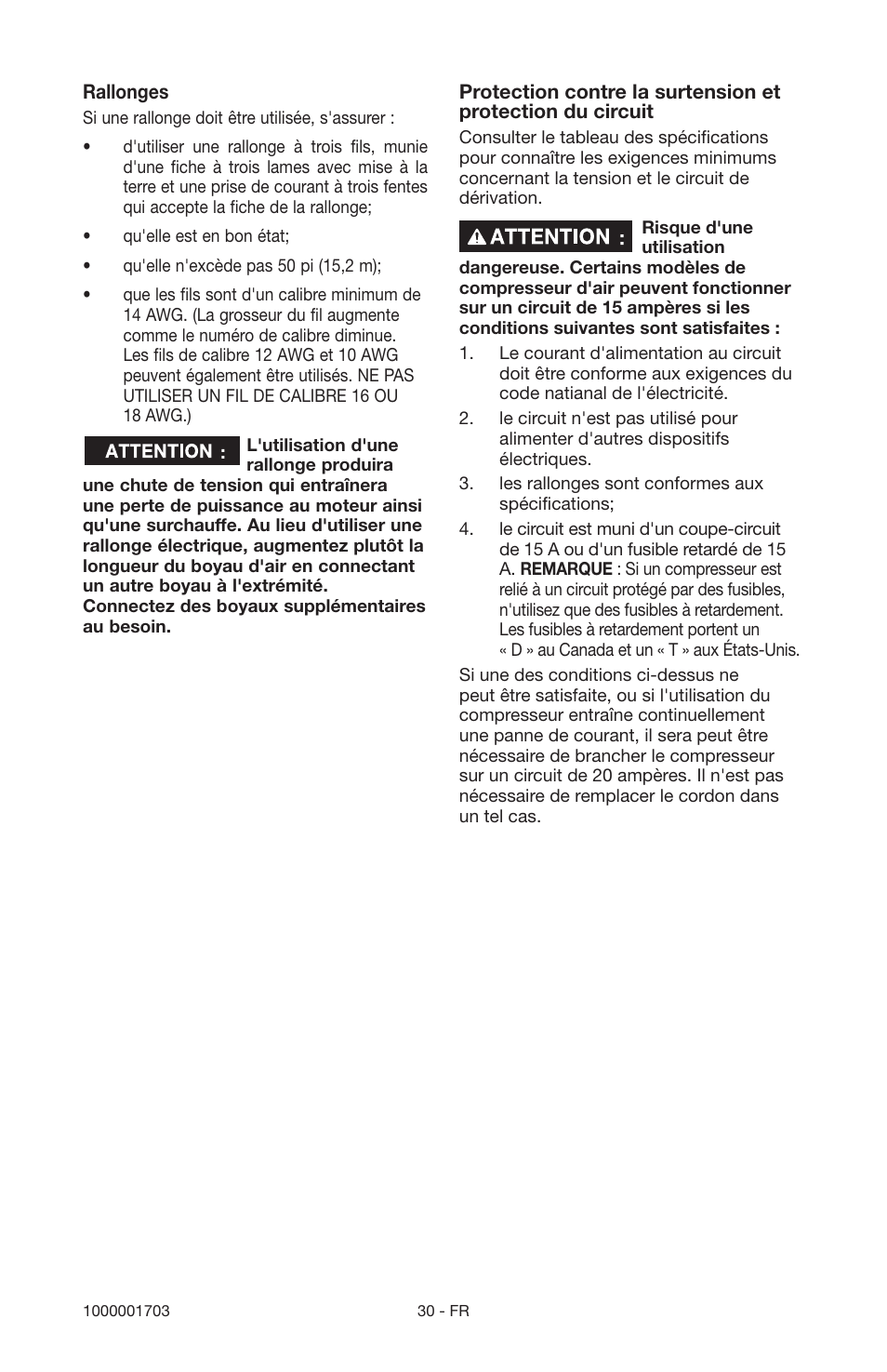 Porter-Cable 1000001703 User Manual | Page 30 / 60