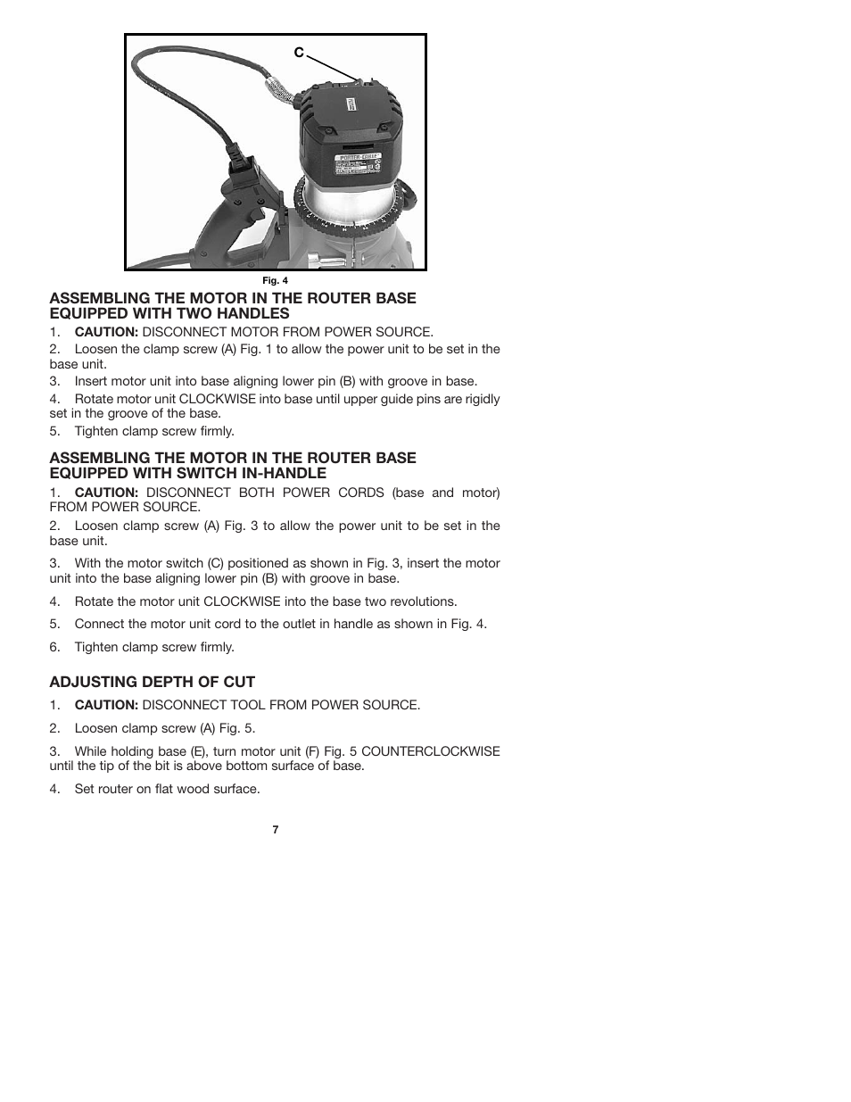 Porter-Cable 7536 User Manual | Page 7 / 15
