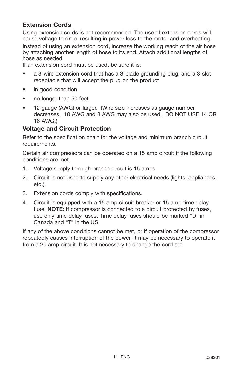 Porter-Cable JOB BOSS C3555 User Manual | Page 11 / 78