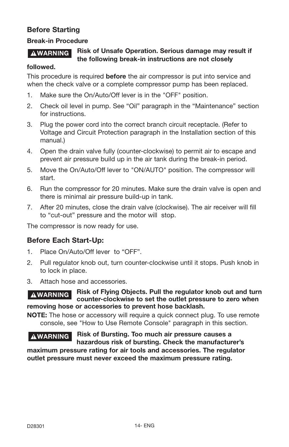 Porter-Cable JOB BOSS C3555 User Manual | Page 14 / 78