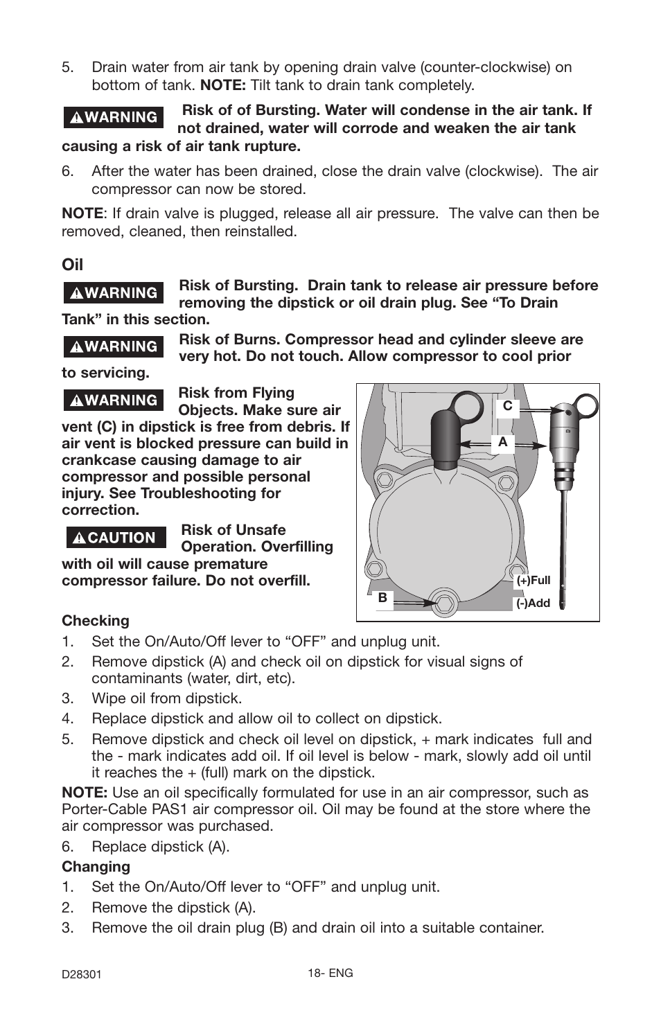 Porter-Cable JOB BOSS C3555 User Manual | Page 18 / 78