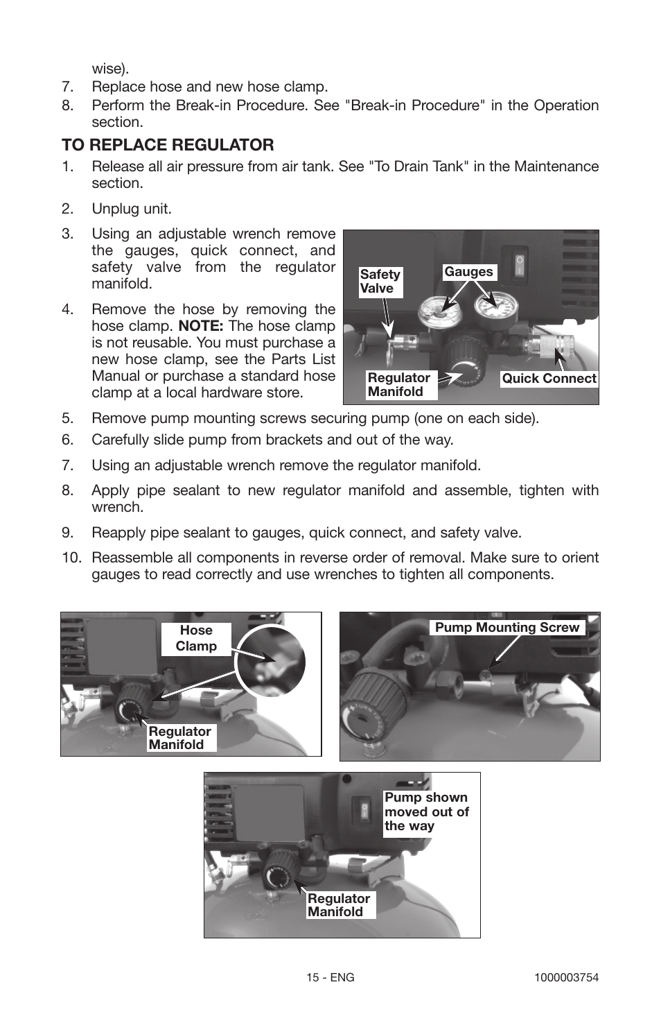 Porter-Cable 1000003754 User Manual | Page 15 / 64