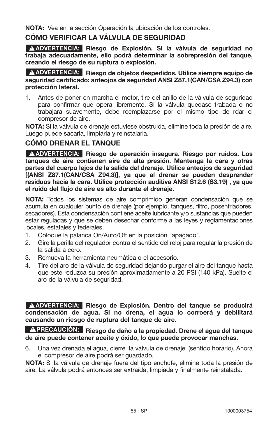Porter-Cable 1000003754 User Manual | Page 55 / 64
