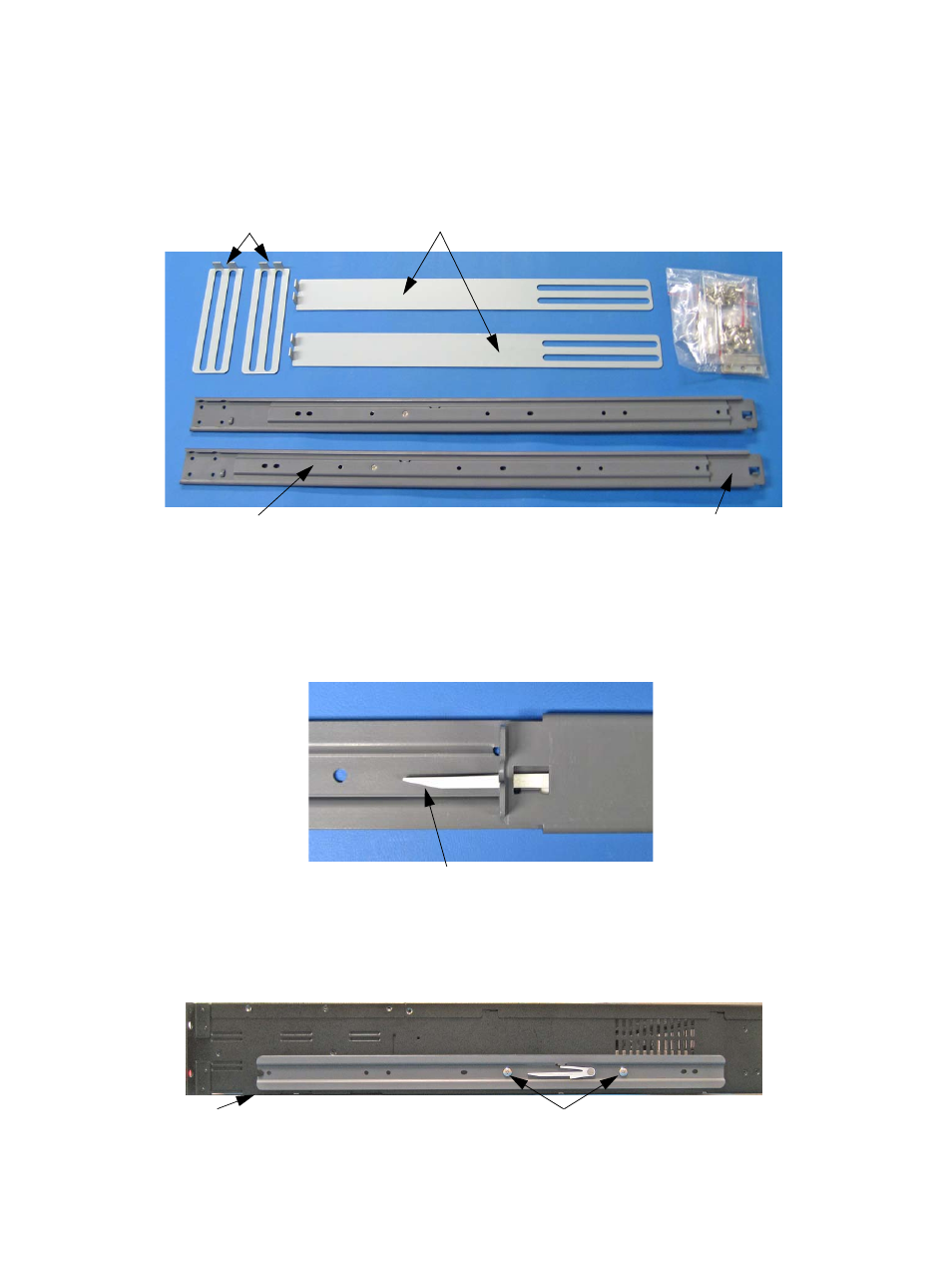 Rack mount installation, Rack mounting kit for aae | Plasmon 800-102913-00 B User Manual | Page 17 / 36