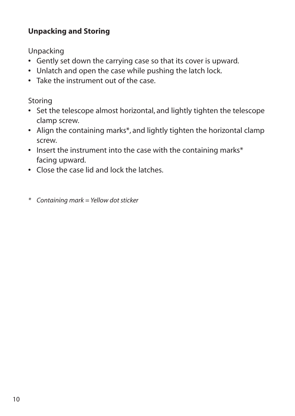 Pentax ETH-310 User Manual | Page 10 / 48