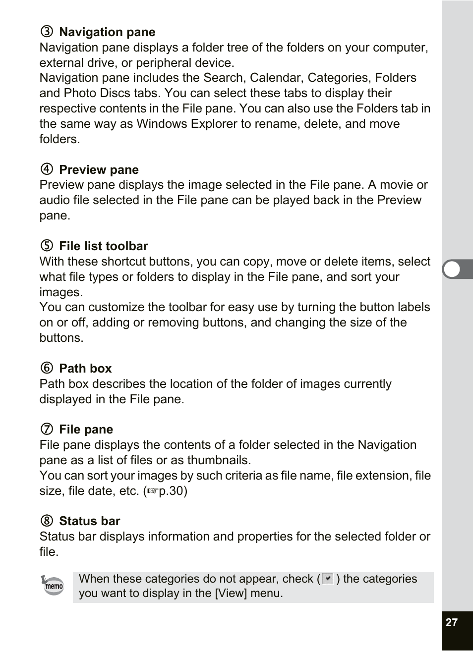 Pentax Optio SV User Manual | Page 29 / 68