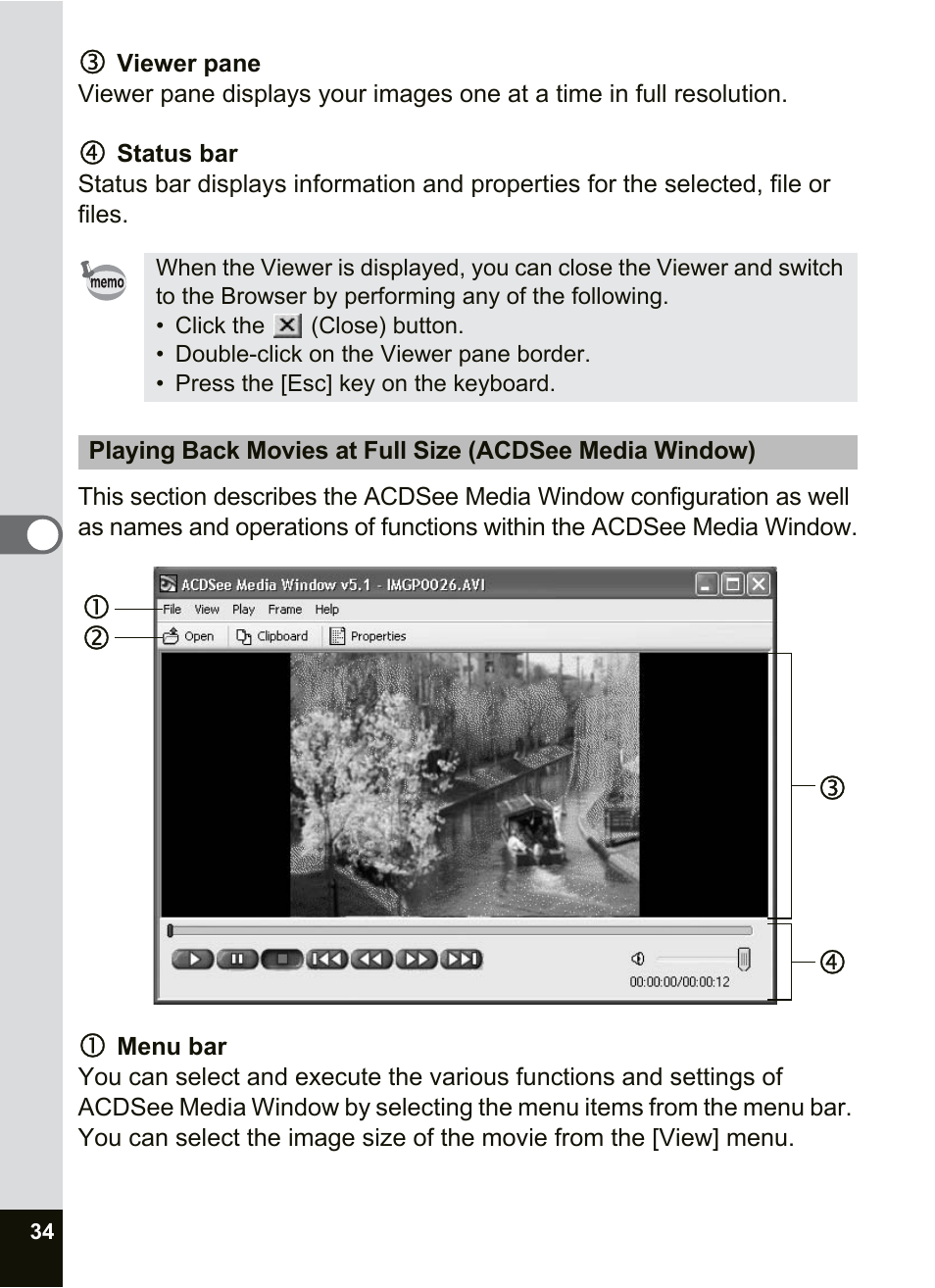Cd f e | Pentax Optio SV User Manual | Page 36 / 68