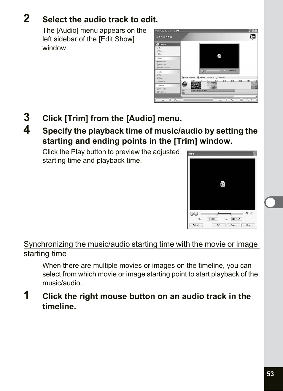 Pentax Optio SV User Manual | Page 55 / 68