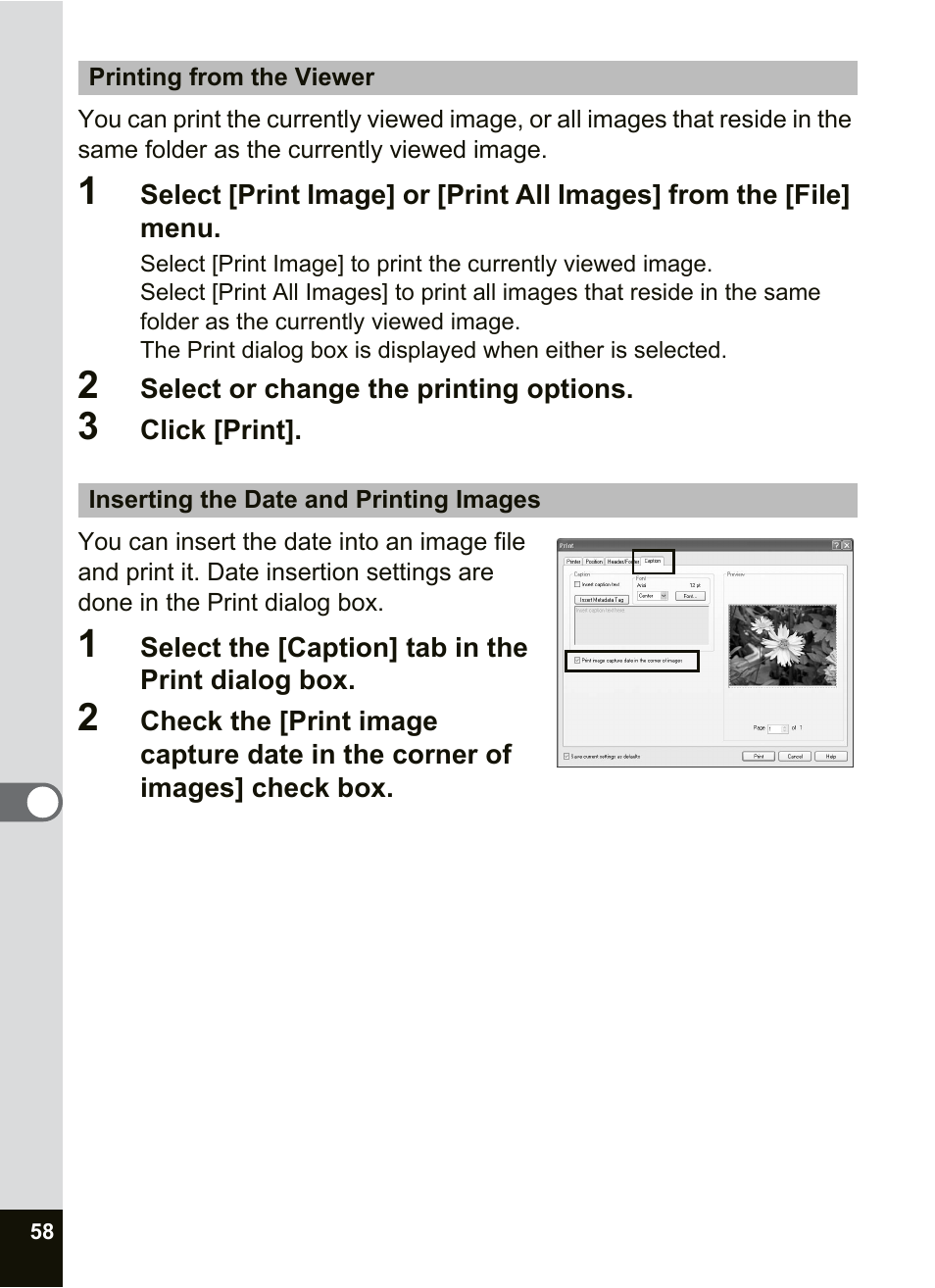 Pentax Optio SV User Manual | Page 60 / 68