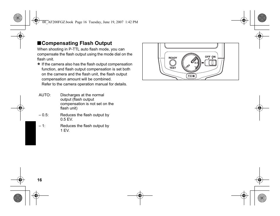 Pentax AF 200FG User Manual | Page 46 / 54