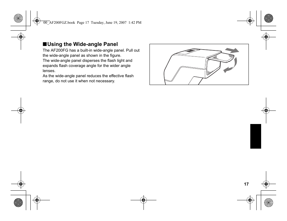 Pentax AF 200FG User Manual | Page 47 / 54