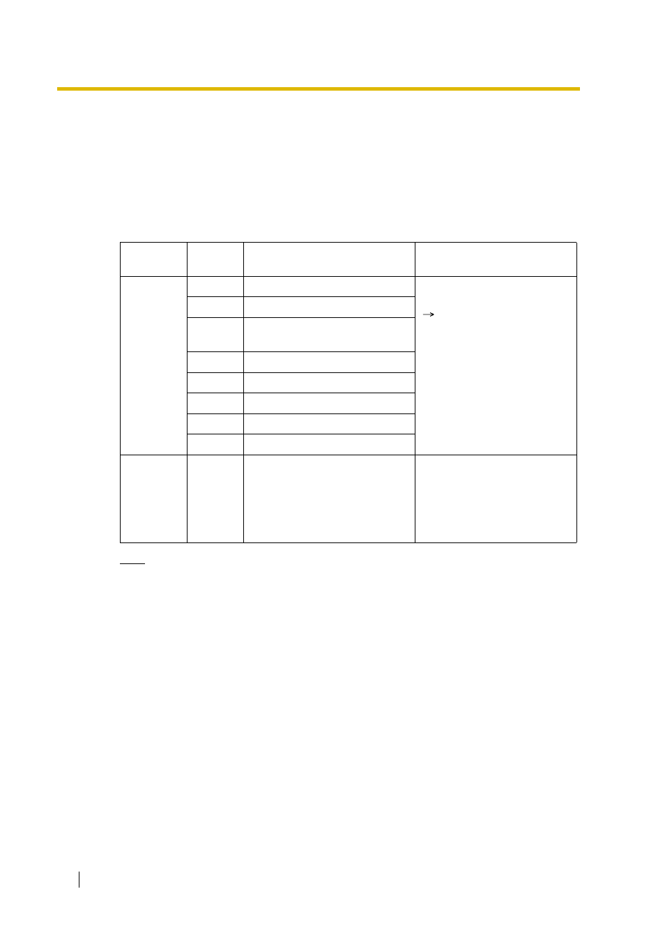 2 absent message, 2 absent message), Description | Conditions, User manual references | Peerless Industries KX-TDA15 User Manual | Page 170 / 380