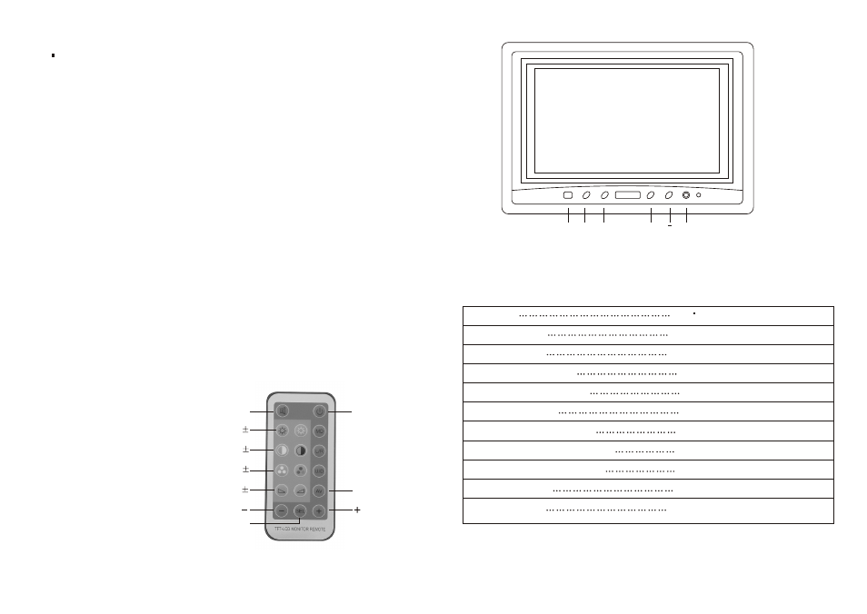 Т³гж 2, 2 headrest ntsc lcd monitor, Specifications | Pyramid Technologies MV7MN User Manual | Page 2 / 2