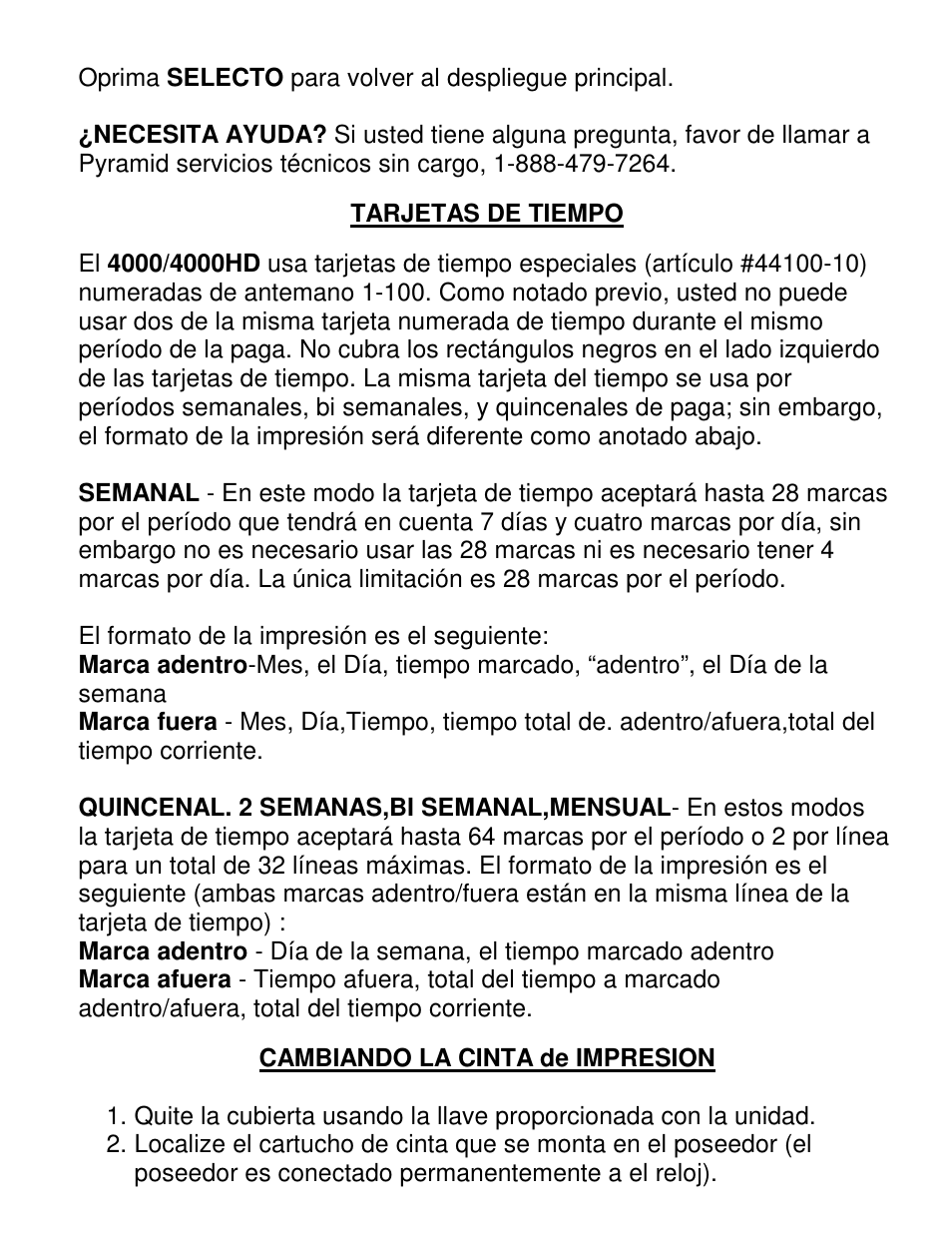 Pyramid Technologies 4000HD User Manual | Page 24 / 62