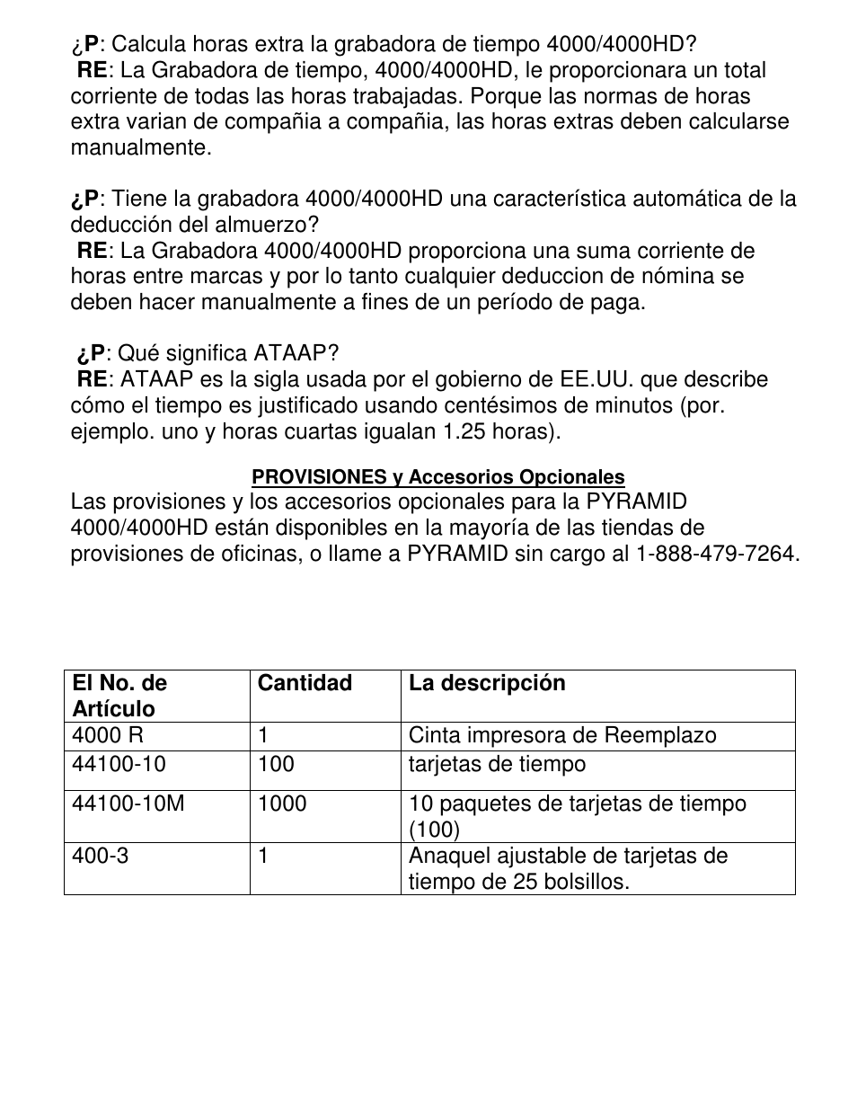 Pyramid Technologies 4000HD User Manual | Page 28 / 62