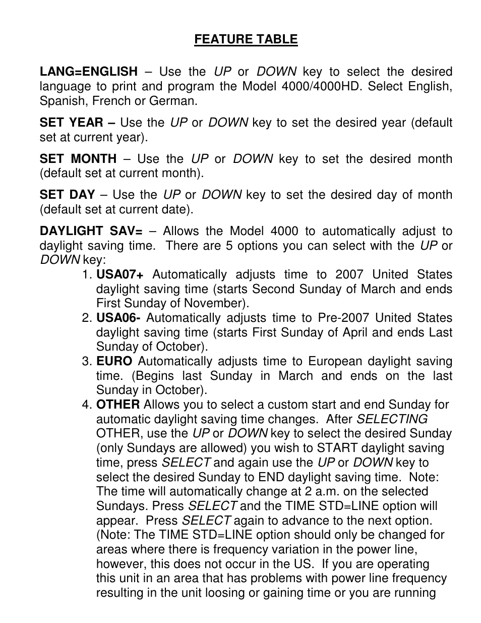 Pyramid Technologies 4000HD User Manual | Page 3 / 62