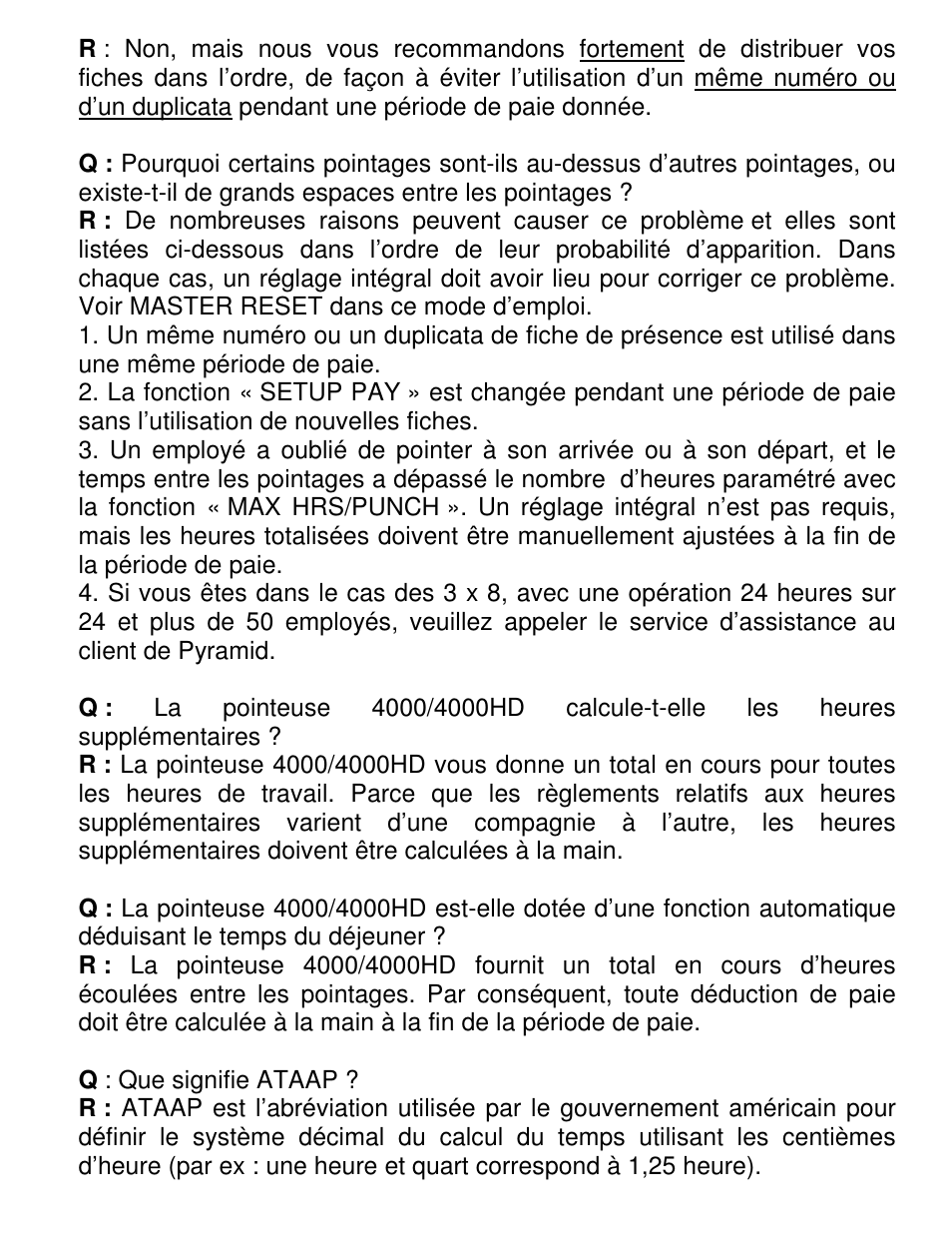 Pyramid Technologies 4000HD User Manual | Page 43 / 62