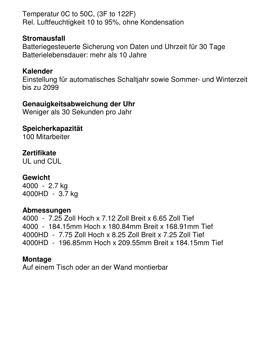 Pyramid Technologies 4000HD User Manual | Page 61 / 62