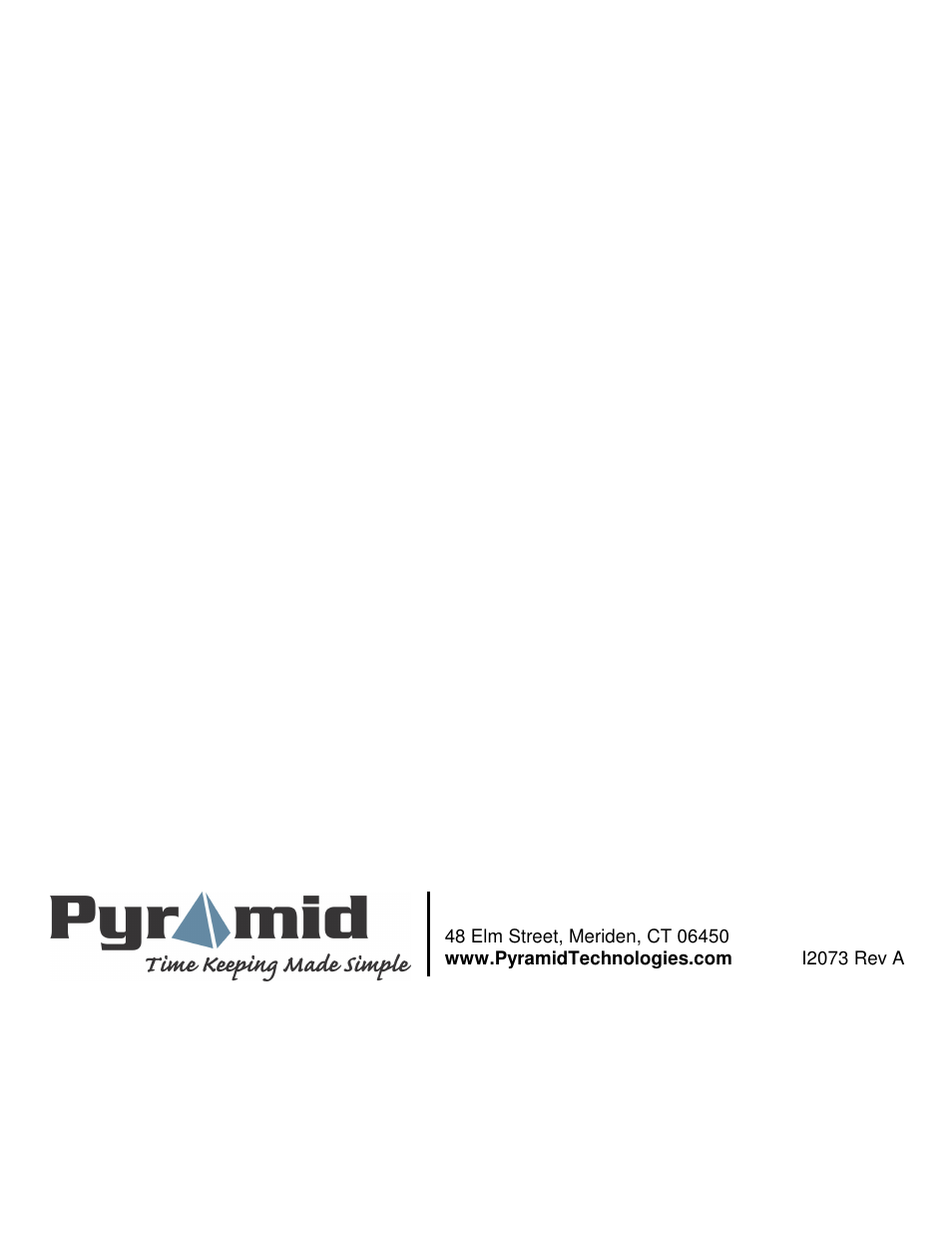 Pyramid Technologies 4000HD User Manual | Page 62 / 62