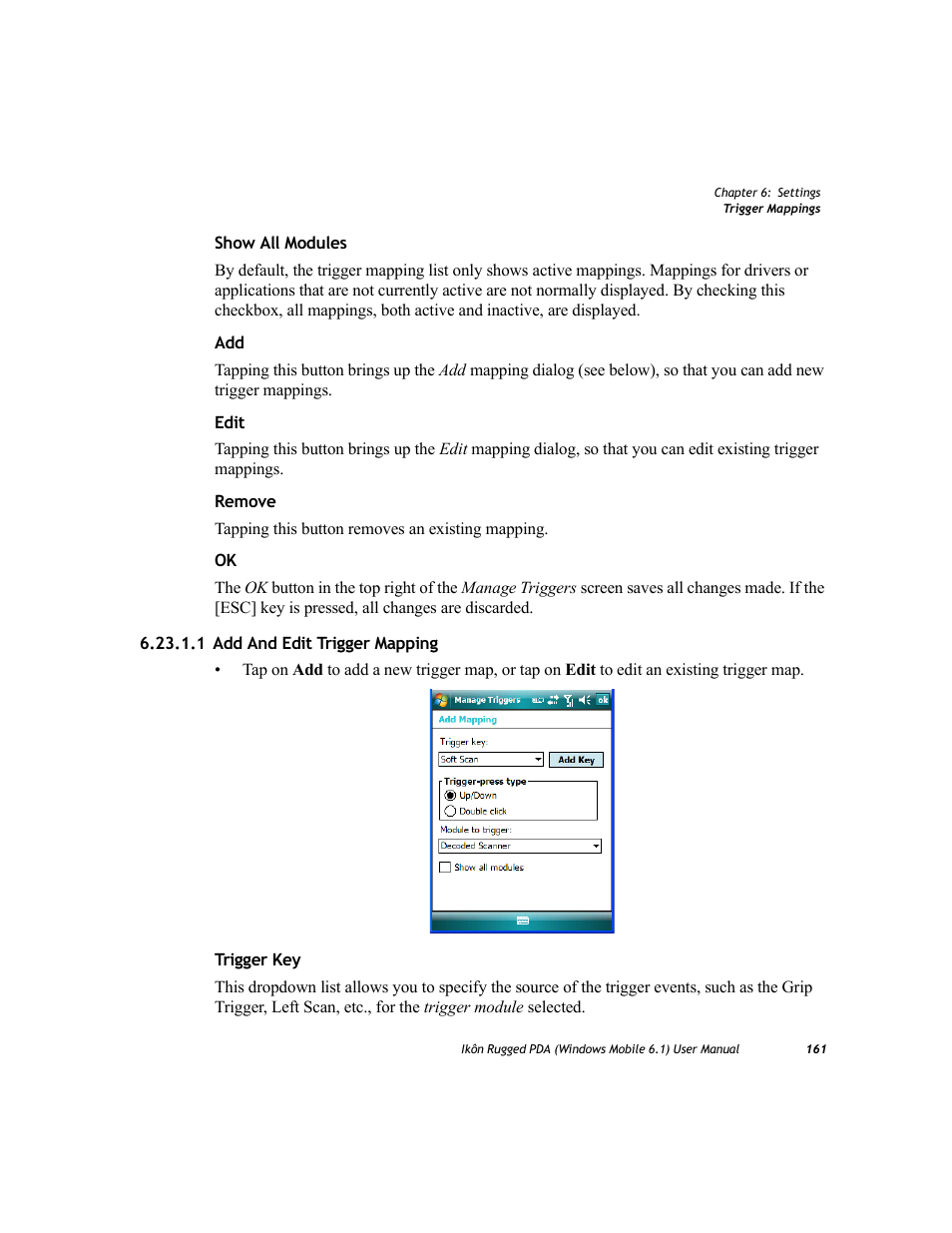 1 add and edit trigger mapping | PYLE Audio IKON RUGGED 7505-BT User Manual | Page 175 / 406
