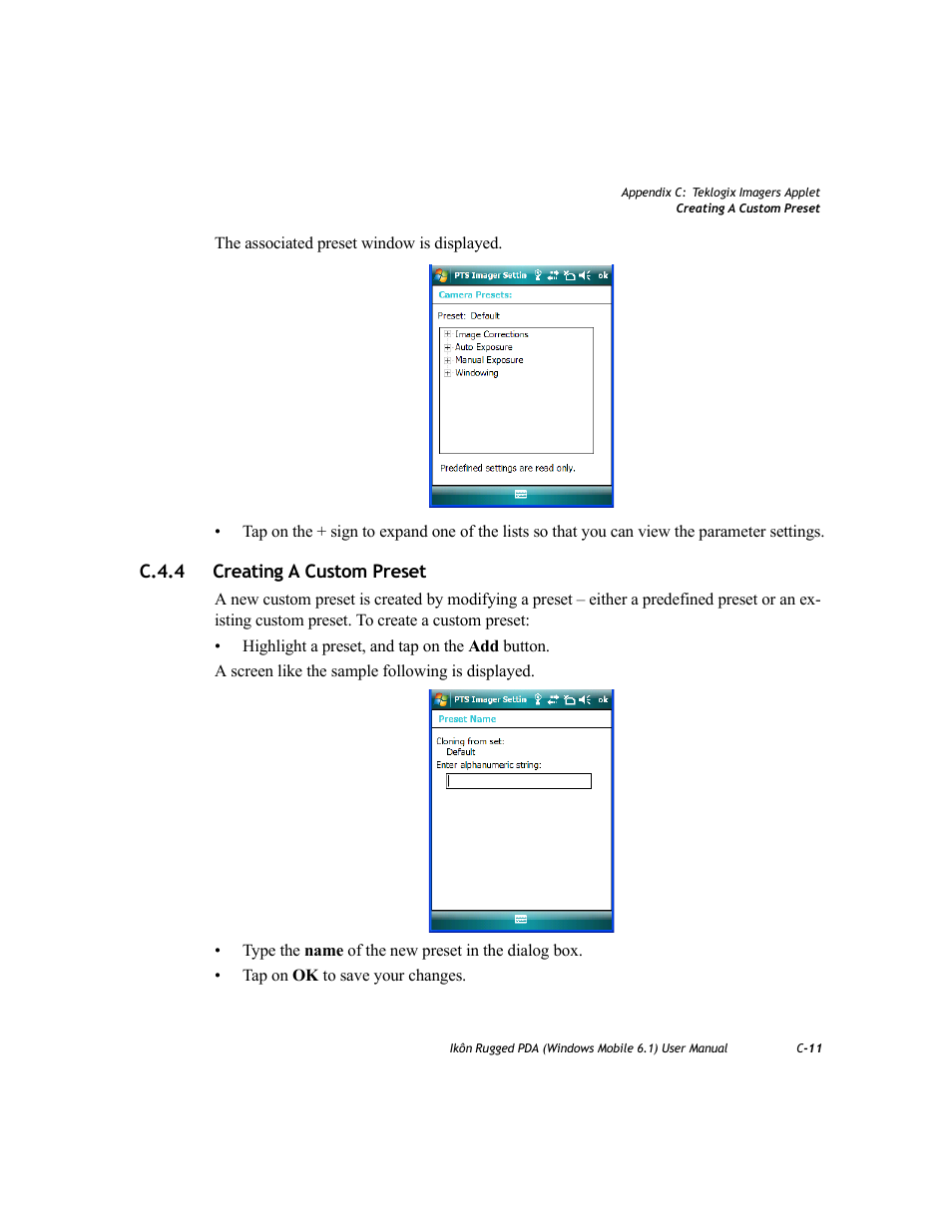C.4.4 creating a custom preset, C.4.4 | PYLE Audio IKON RUGGED 7505-BT User Manual | Page 337 / 406
