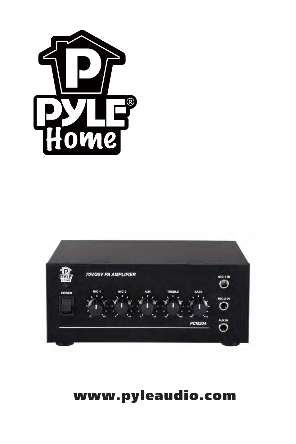 PYLE Audio PCM20A User Manual | 8 pages
