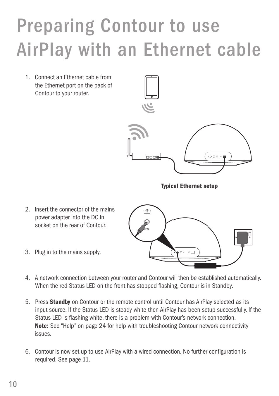 Pure Digital Pure Contour Air 200i User Manual | Page 10 / 28