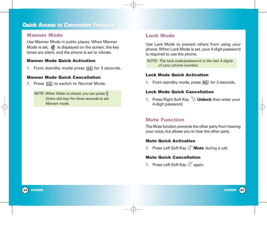 Quick access to convenient featur, Quick access to convenient featur es es | Pure Digital VX4600 User Manual | Page 14 / 80