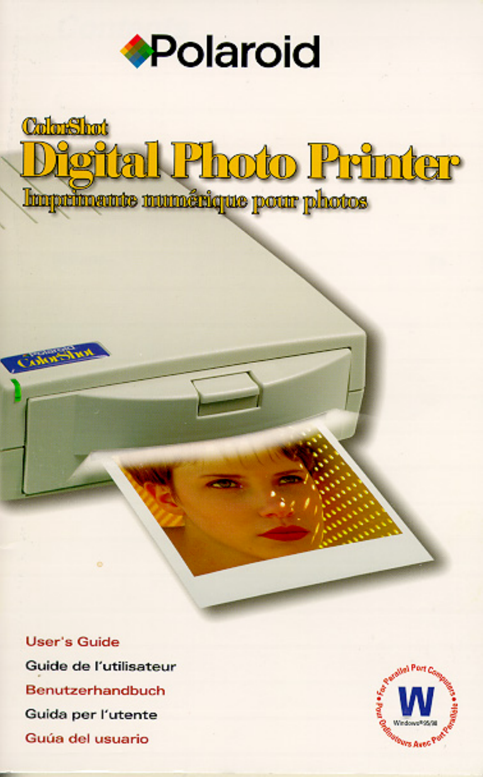 Polaroid DIGITAL PHOTO PRINTER User Manual | 94 pages