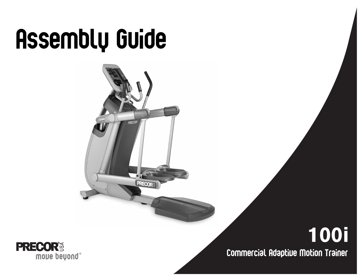 49736-106 amt ag_en_0308, Assembly guide | Precor 100i User Manual | Page 69 / 80