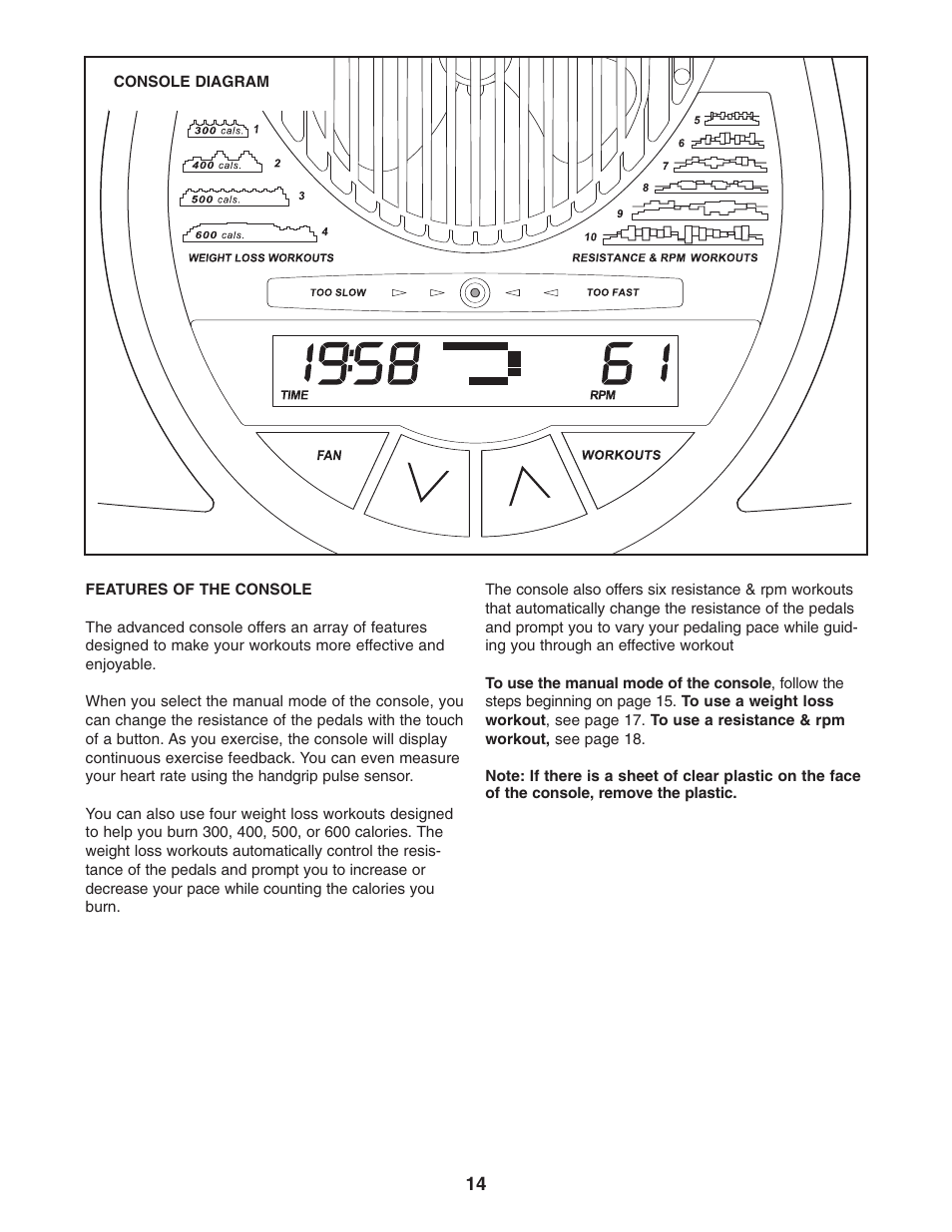 ProForm PFEL64907.0 User Manual | Page 14 / 28