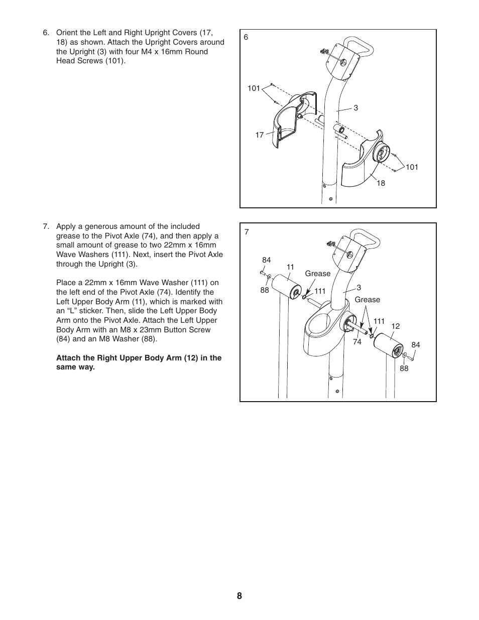 ProForm PFEL64907.0 User Manual | Page 8 / 28