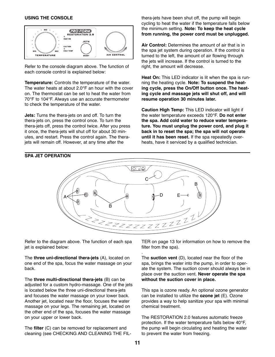 ProForm 831.21002 User Manual | Page 11 / 20