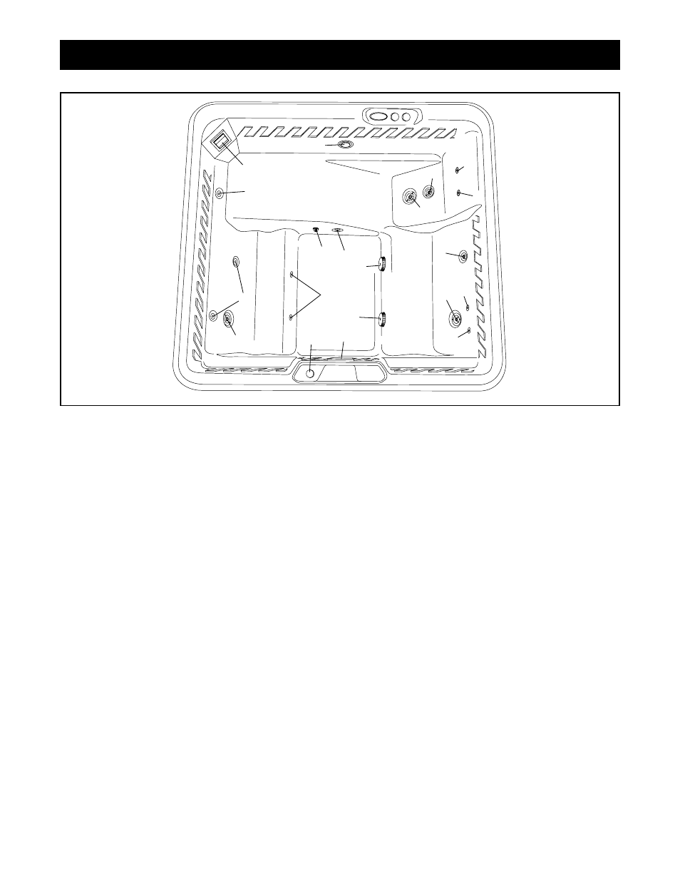 Spa shell diagram | ProForm PFSG51030 User Manual | Page 11 / 20