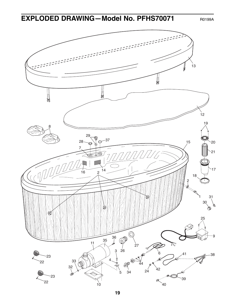 ProForm PFHS70071 User Manual | Page 19 / 20