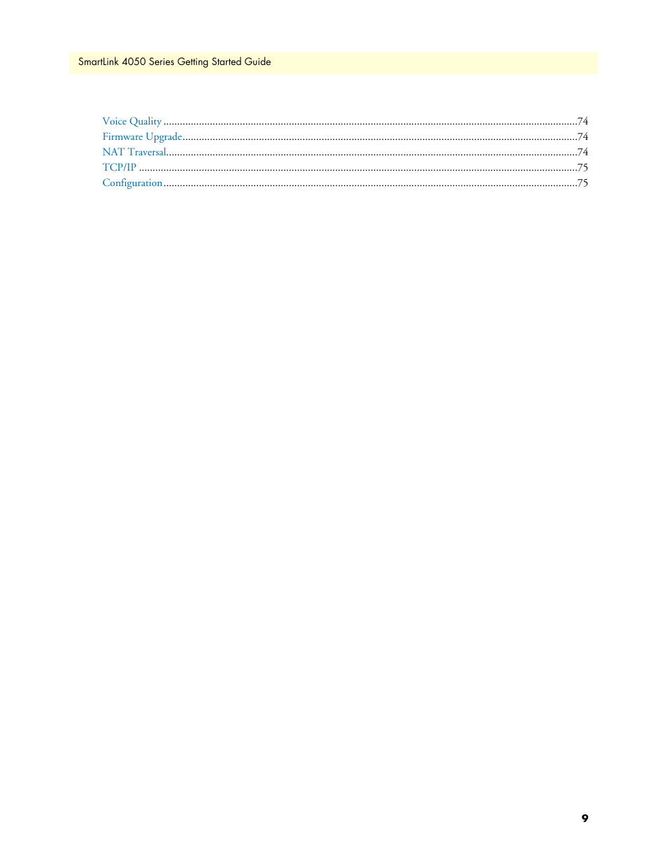 Patton electronic SL4050/10 User Manual | Page 9 / 75