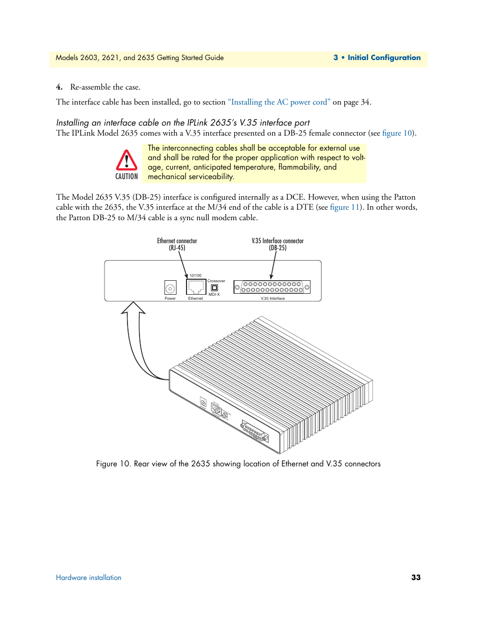 Patton electronic PATTON 2603 User Manual | Page 33 / 133