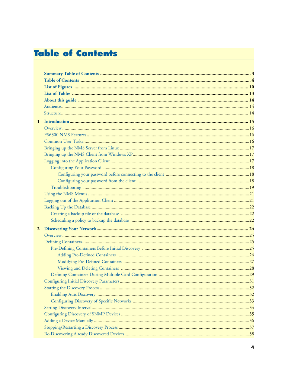 Patton electronic FORESIGHT 6300 User Manual | Page 4 / 145