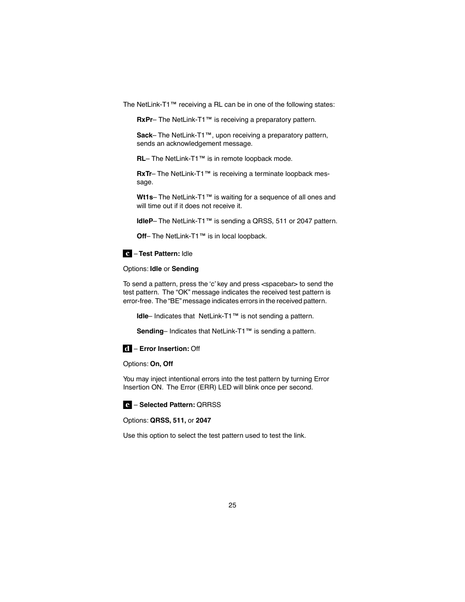 Patton electronic 2710 User Manual | Page 25 / 44