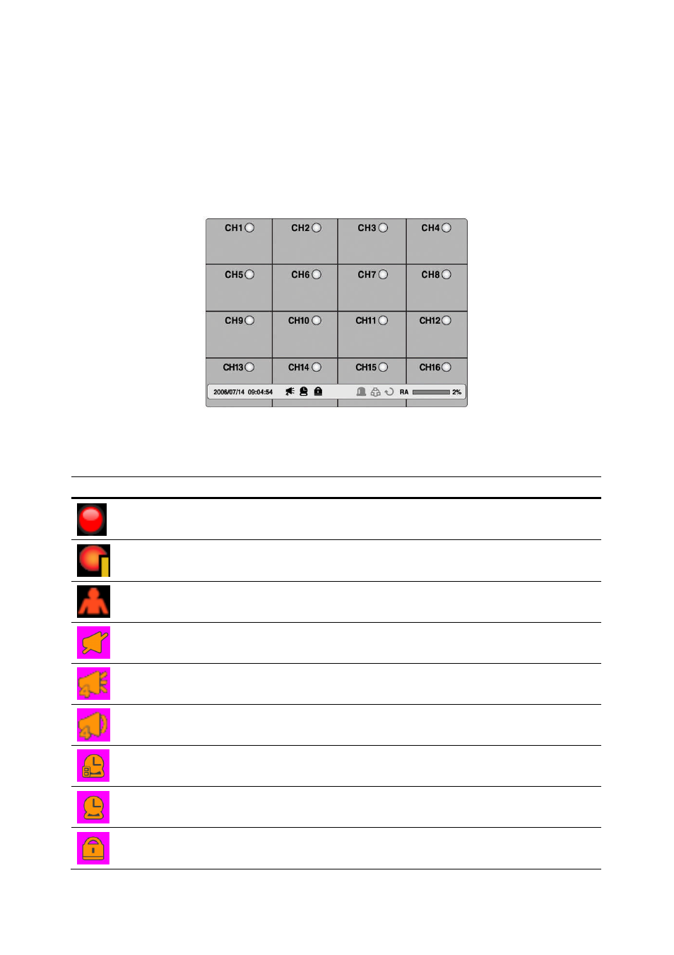 Live, search, and playback | Pelikan 9CH User Manual | Page 42 / 68