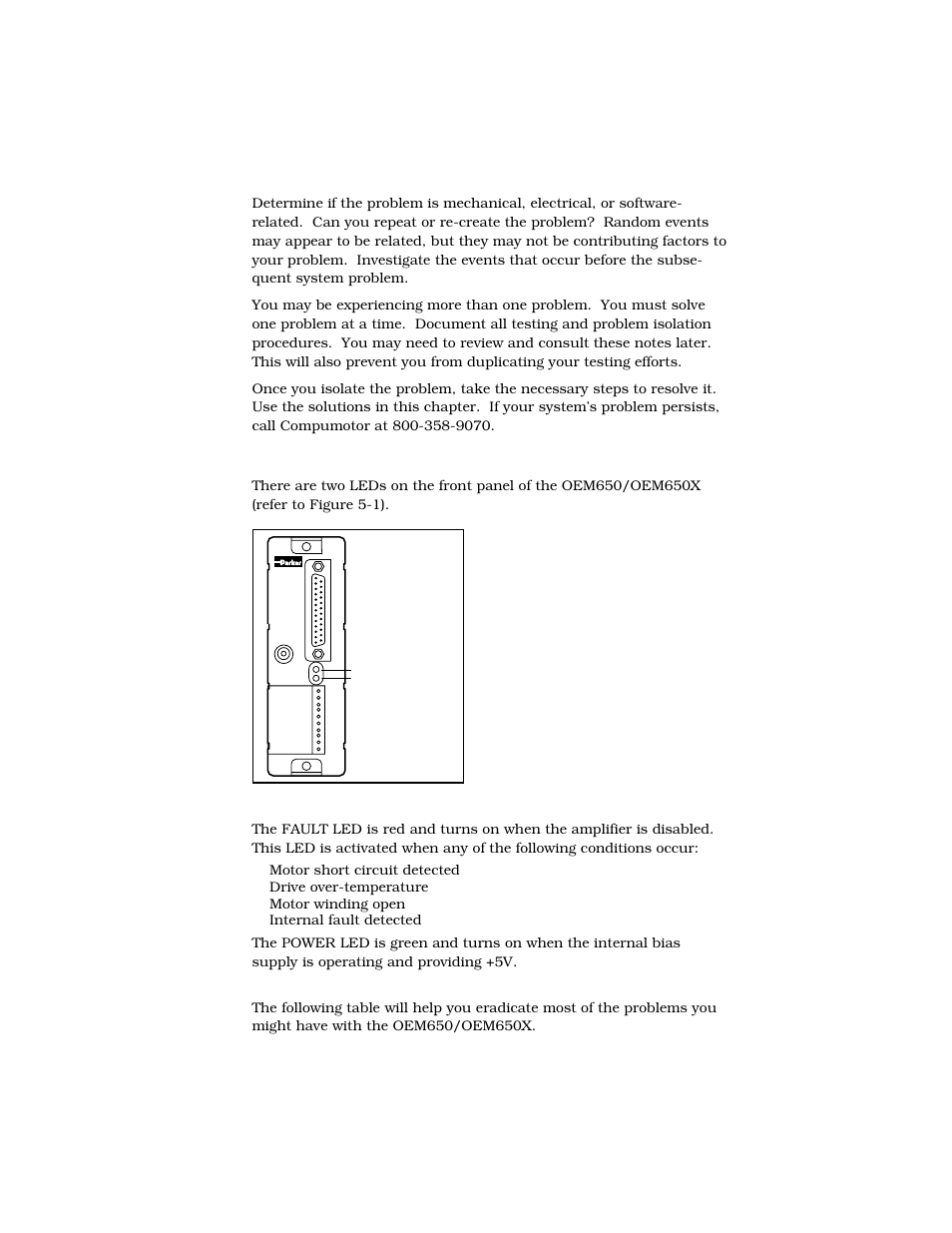 Front panel leds, Common problems and solutions | Parker  Products OEM650X User Manual | Page 49 / 58