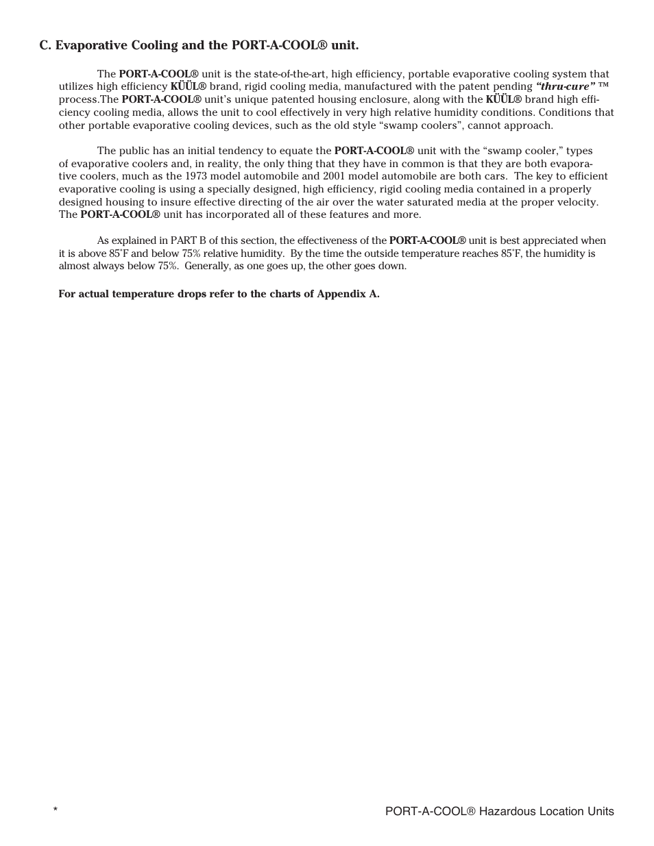 Port-A-Cool SERIES 2000 User Manual | Page 6 / 20