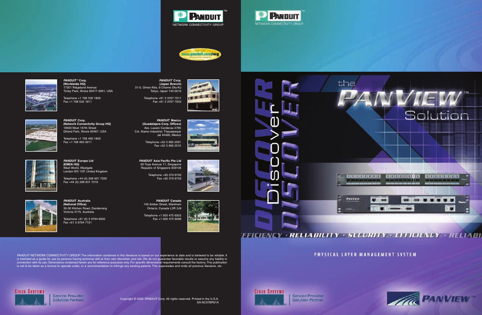 Panduit Network Switch User Manual | 12 pages