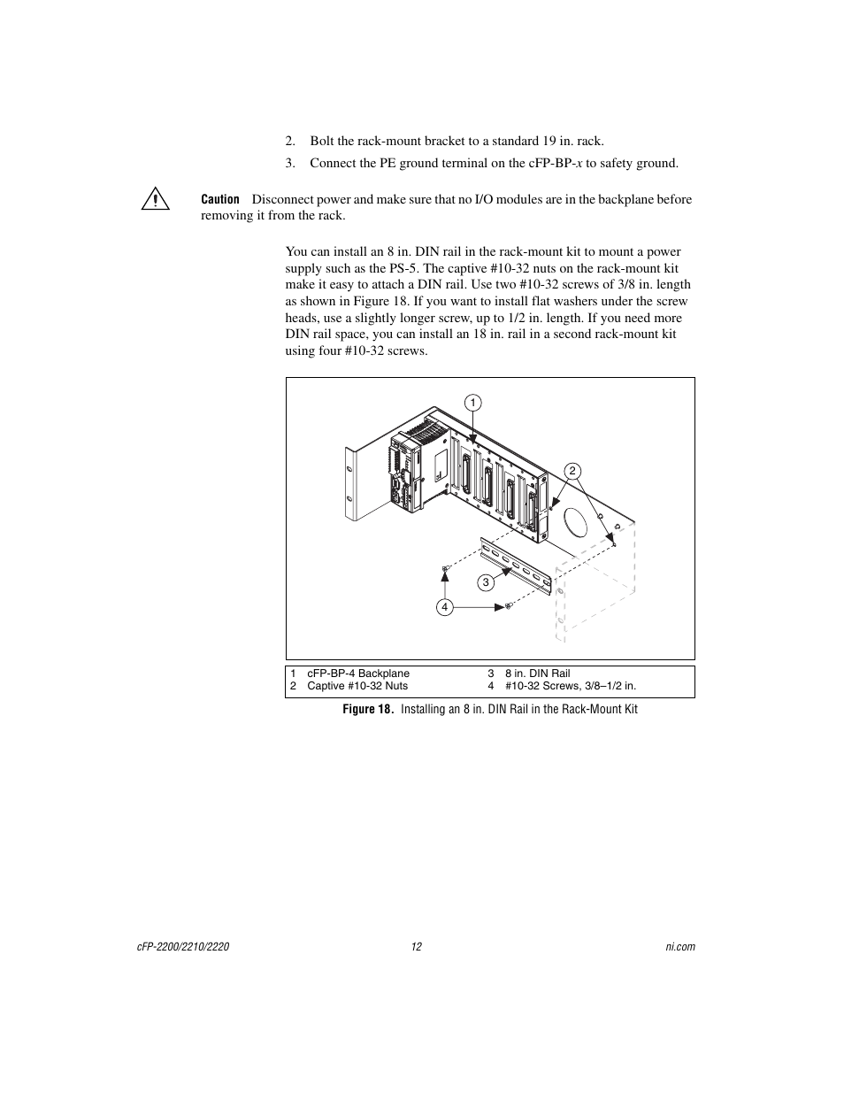 National Instruments Fieldpoint CFP-2220 User Manual | Page 12 / 38