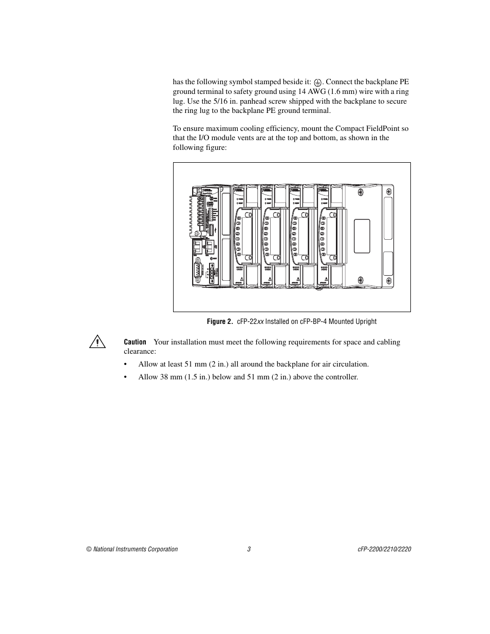 National Instruments Fieldpoint CFP-2220 User Manual | Page 3 / 38