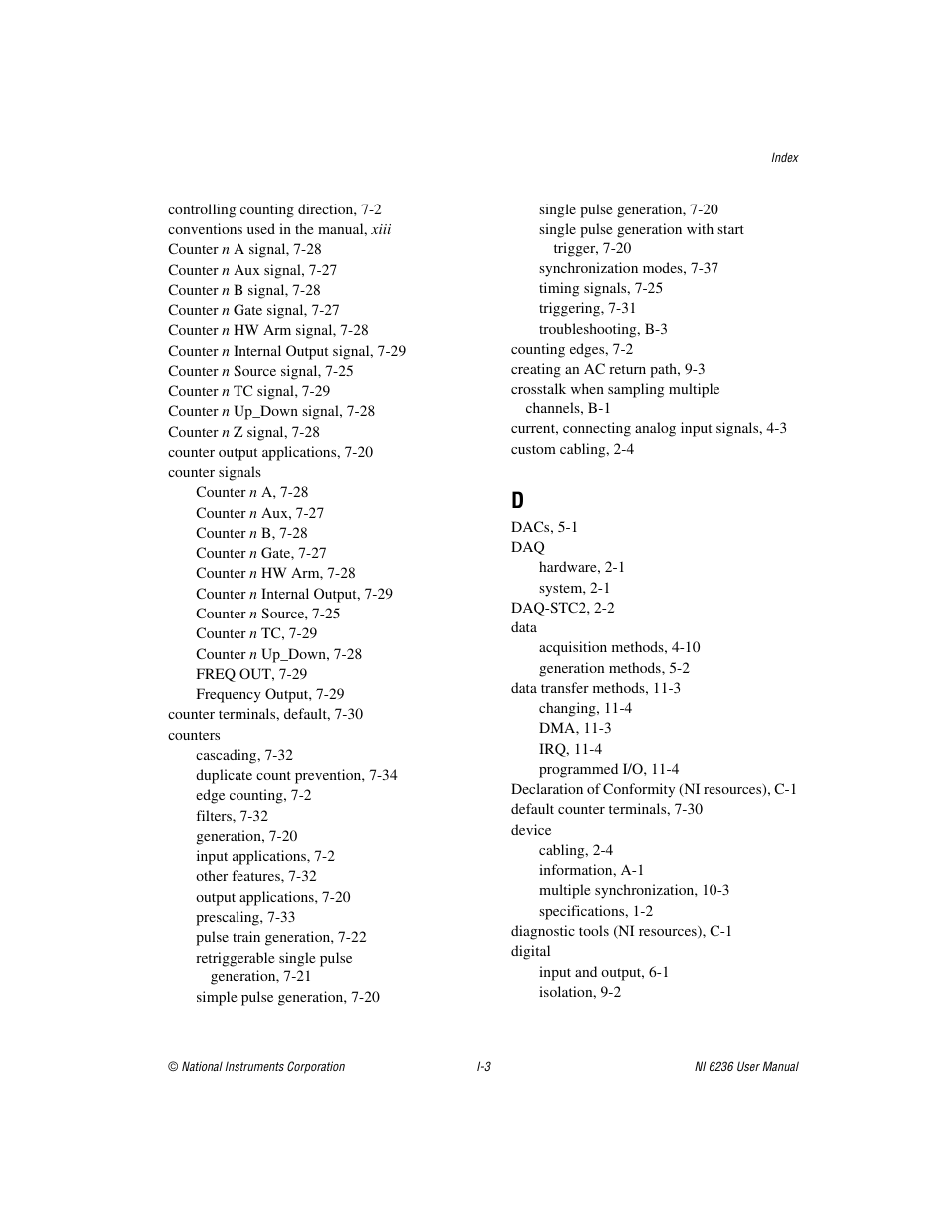 National Instruments DAQ M Series User Manual | Page 156 / 162